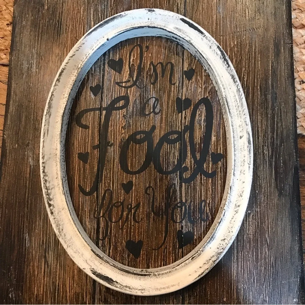 ♥️I’m a Fool for You Decorative Sign